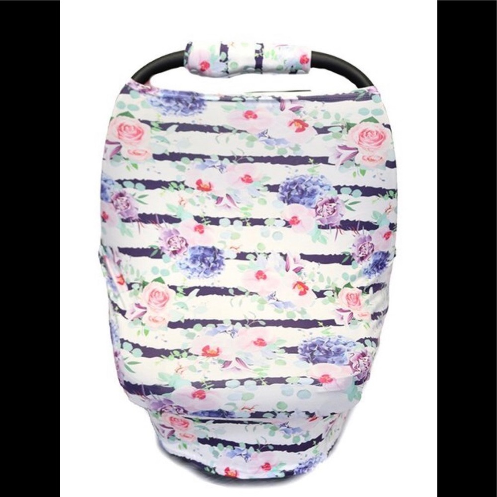 SOLD~Infant Car Seat Cover w/Handle Cover